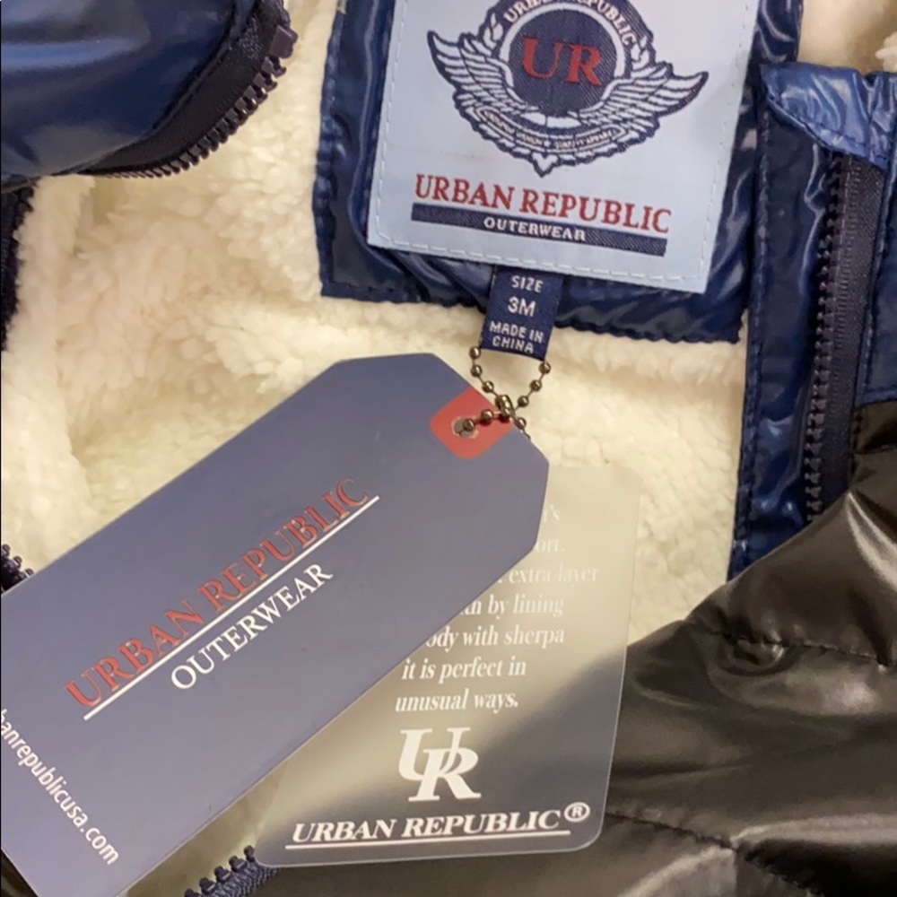 Urban Republic Prams Faux Shearling Lined Snowsuit - Picture 3 of 5